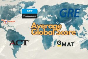 Nilai Rata-Rata Tes Internasional SAT, ACT, GRE, GMAT 2020 – 2024